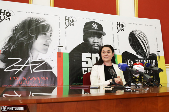 50 Cent, ZAZ и Led Zeppelin Symphonic выступят в Ереване, ожидается приезд и других звезд 