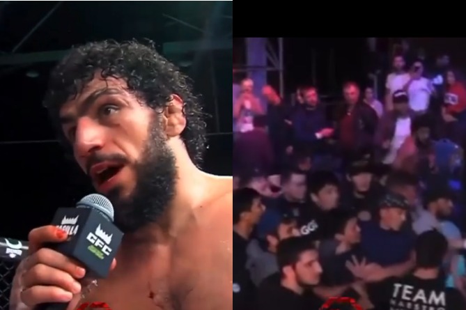 Кто поднял руку на отца Миграна Арутюняна или как подрались армянские и казахские фанаты (ВИДЕО)