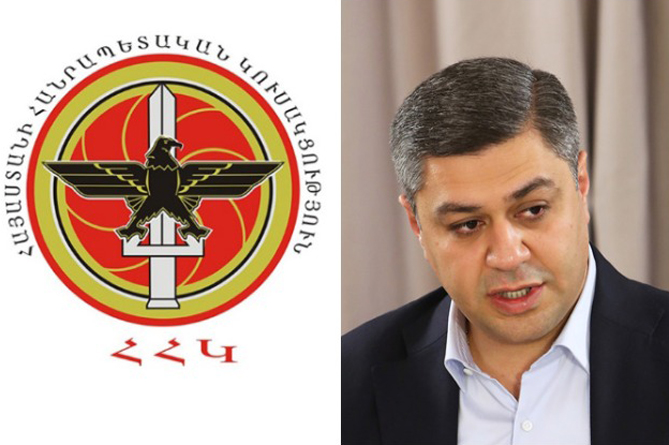 РПА заявила о намерении участвовать во внеочередных парламентских выборах в Армении в альянсе с партией «Отечество»