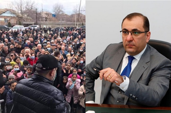 "Пашинян превратил детей в живой щит": Ара Сагателян - о субботнем собрании в Арагацотне