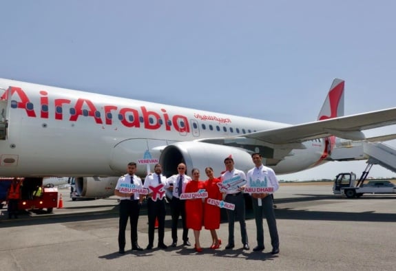 Նախօրեին Air Arabia Abu Dhabi ավիաընկերությունը գործարկեց Աբու Դաբի –Երևան չվերթը
