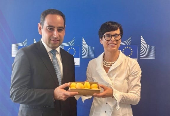 Հայկական ծիրանի առաջին սիմվոլիկ խմբաքանակն առաքվել է ԵՄ․ եվրահանձնակատար