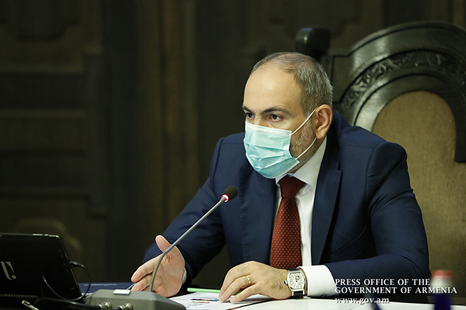Пашинян сообщил о восстановлении тенденции сокращения числа случаев заражения коронавирусом 