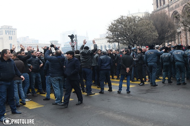 Участники акции в Ереване против условий забоя скота перечислили основные жалобы (ФОТО)
