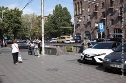 Организация движения будет изменена на оживленном перекрестке в центре Еревана