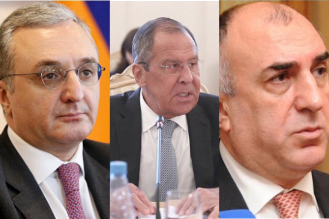 Лавров обсудит на закрытой встрече с главами МИД Азербайджана и Армении карабахское урегулирование