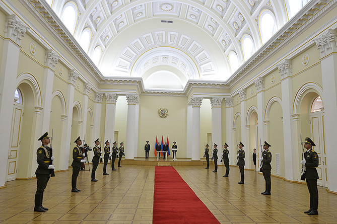 Հայաստանը պատրաստվում է ՀՀ նախագահի երդմնակալության արարողությանը (ՖՈՏՈ)