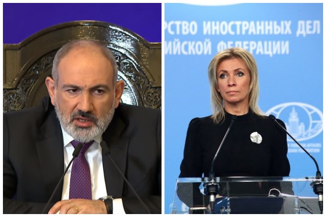 Захарова о заявлении Пашиняна по трехстороннему заявлению от 9 ноября: нельзя безответственно цитировать исторические документы Захарова о заявлении Пашиняна по трехстороннему заявлению от 9 ноября: нельзя безответственно цитировать исторические документы