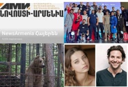 Անժելա Սարաֆյանը մարմնավորել է Սուպերմենի մոր կերպարը, Հանքավանի հյուրանոցներից մեկում Կարմիր գրքում գրանցված գորշ արջ են պահել, Հայաստանի բռնցքամարտի հավաքականը 12 մեդալ է նվաճել միջազգային մրցաշարում . շաբաթվա լավ լուրերը
