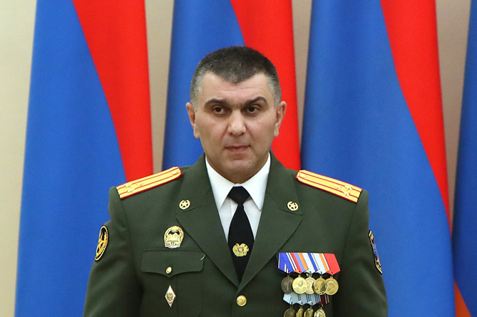 Суд арестовал генерала Григория Хачатурова 