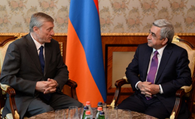 Президент Армении обсудил с генсеком ОДКБ вопросы сотрудничества в рамках организации