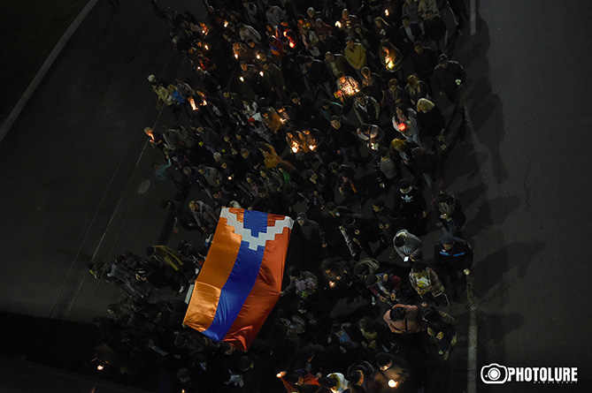 "March of Silence" in memory of heroes killed in Karabakh takes place in Yerevan-4