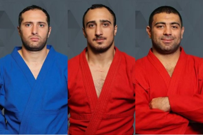 Аветик Погосян, Борис Шатверян и Давид Григорян стали вице-чемпионами ЧМ по самбо Аветик Погосян, Борис Шатверян и Давид Григорян стали вице-чемпионами ЧМ по самбо