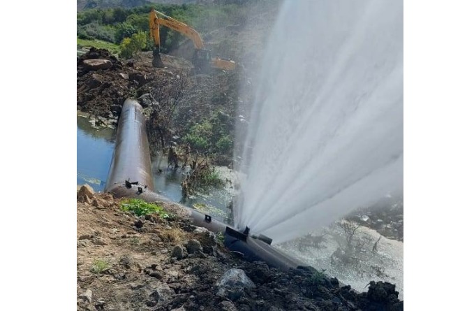 Один район Еревана лишится воды на сутки из-за аварии на магистральном водопроводе