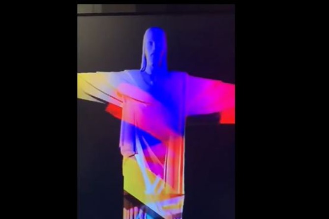 Статуя Христа в Рио-де-Жанейро окрасилась в цвета армянского триколора: Бразилия тепло поздравила Армению (ВИДЕО)