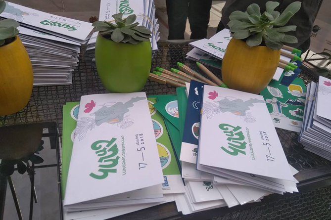 Первый эко-павильон в Армении: печь без дров, "скупые" лампочки и "философия" воды