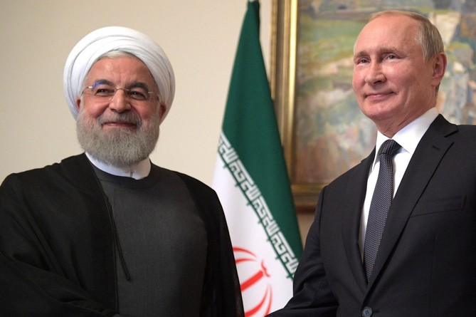 Путин рассказал Роухани о мерах по деэскалации конфликта в Карабахе