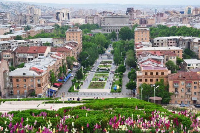 Երևանը գլխավորել է ռուսաստանցիների նախընտրած զբոսաշրջային ուղղությունների տասնյակը 2016 թվականին