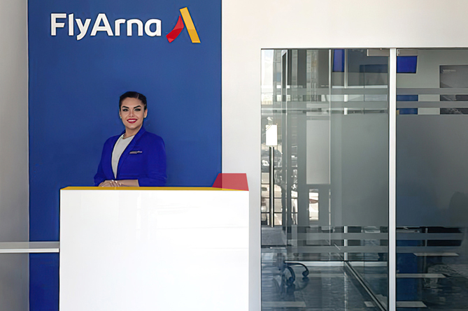 Fly Arna открыла офис в Ереване и официально объявила о начале полетов