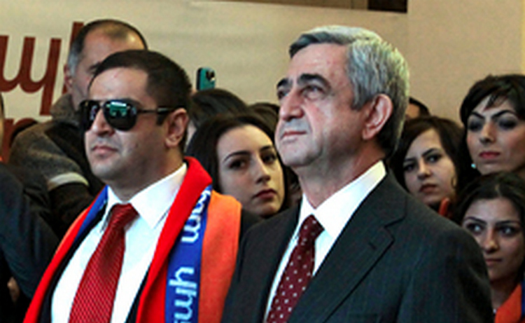 Предвыборная кампания кандидата в президенты Армении Сержа Саргсяна стартовала с презентации агитационного ролика