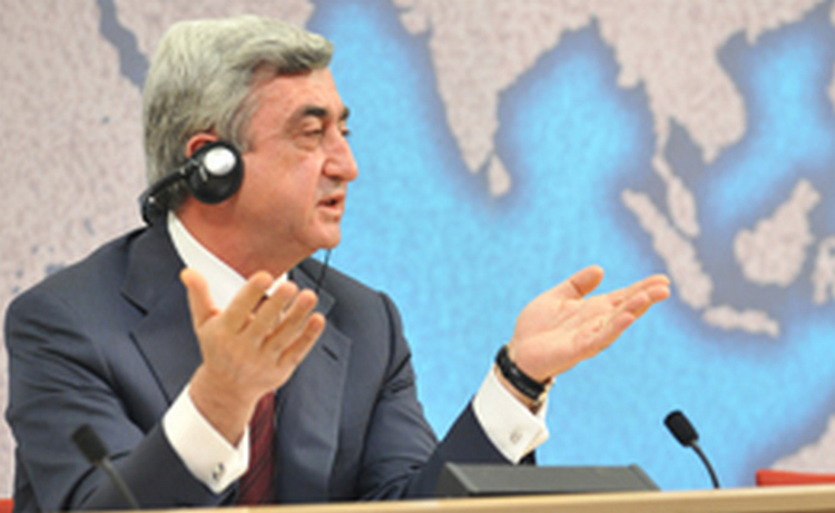 Турция не может говорить с Арменией языком предусловий – Саргсян