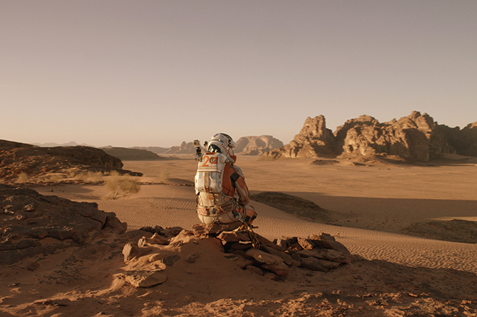 "Марсианина" выдвинули на соискание престижной премии в комедийной категории