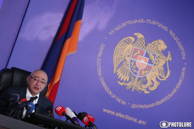 ЦИК Армении озвучил дату первого заседания парламента, Пашинян  и ряд представителей блока "Мой шаг" отказались от мандатов