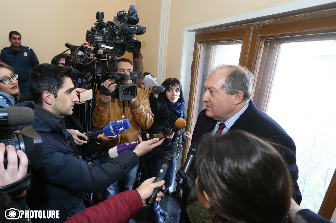 Выдвинутый на пост президента от РПА Армен Саркисян: я вернулся навсегда Выдвинутый на пост президента от РПА Армен Саркисян: я вернулся навсегда