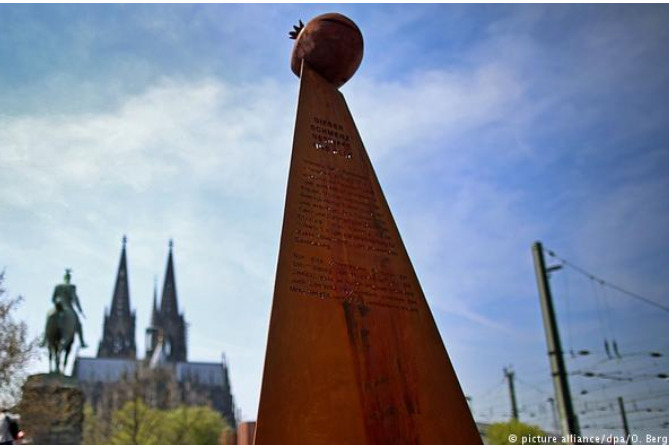 В Кельне может быть демонтировал мемориал жертвам Геноцида армян