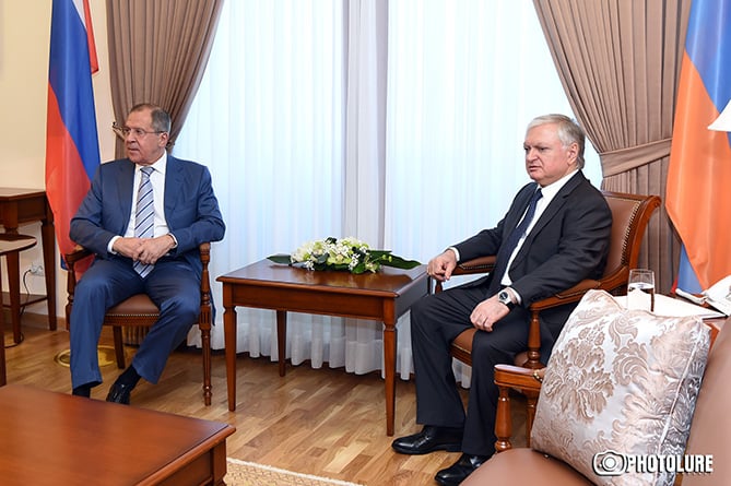 Հայաստանի ԱԳ նախարարը հանդիպում է անցկացնում Լավրովի հետ