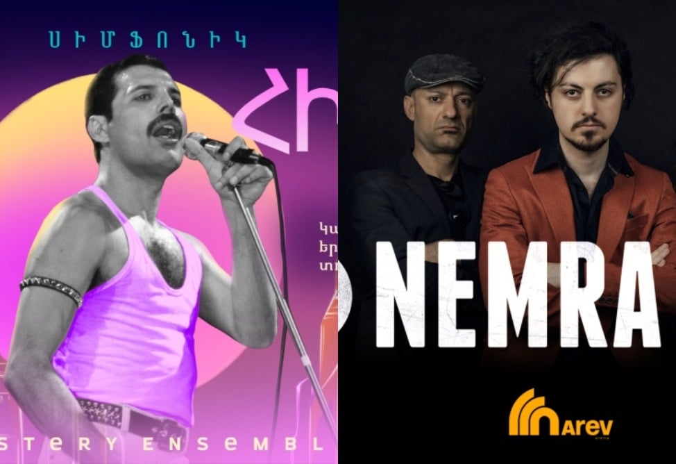 "Симфонические рок-хиты" и Nemra: как интересно провести время в Ереване на этой неделе?