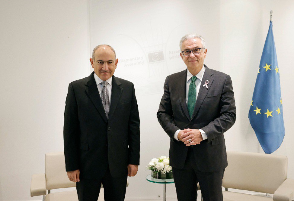 Армения готова продолжать эффективное сотрудничество со структурами СЕ – Пашинян