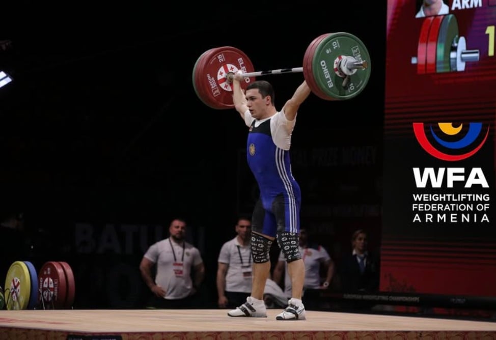 Ծանրորդ Գոռ Սահակյանը՝ Եվրոպայի առաջնության արծաթե մեդալակիր