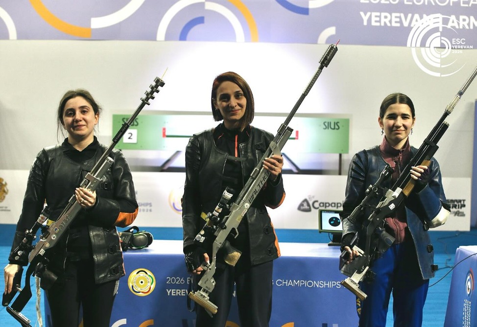 Հայ հրաձիգները 2 մեդալ են նվաճել Եվրոպայի առաջնությունում Հայ հրաձիգները 2 մեդալ են նվաճել Եվրոպայի առաջնությունում