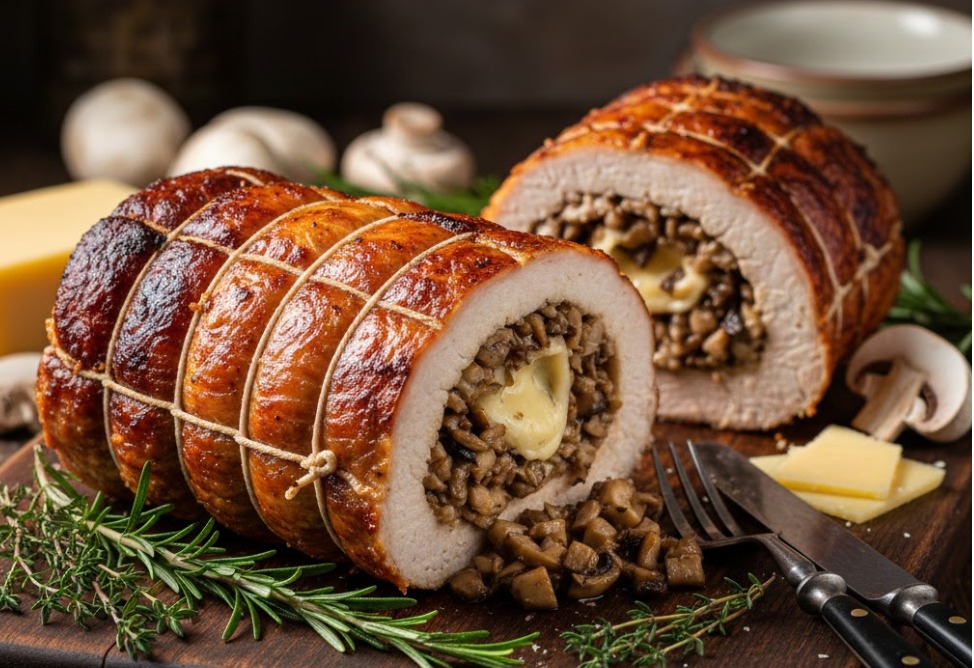 мясной рулет ИИ