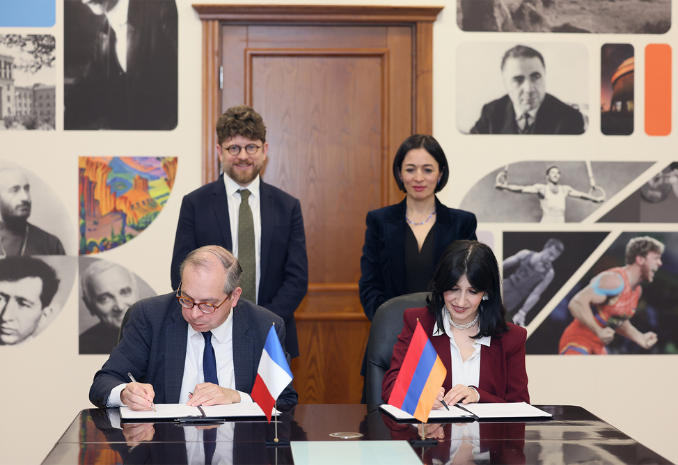 Национальная галерея Армении и Центр Помпиду договорились о совместных выставках и культурных проектах