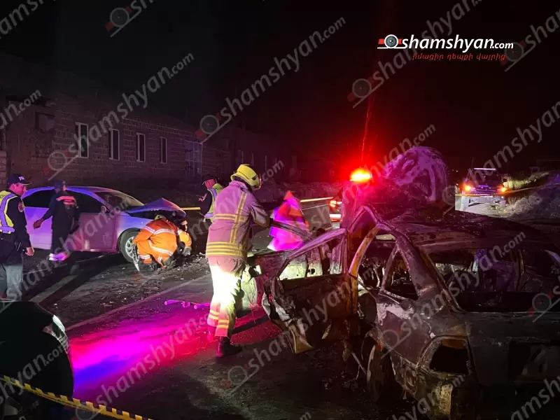 Ավտովթար՝ հրդեհի բռնկմամբ, մեքենայում հայտնաբերվել է ուղևորի մոխրացած դին