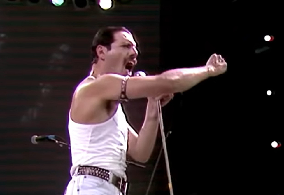 Live Aid, Queen, Freddy Mercury