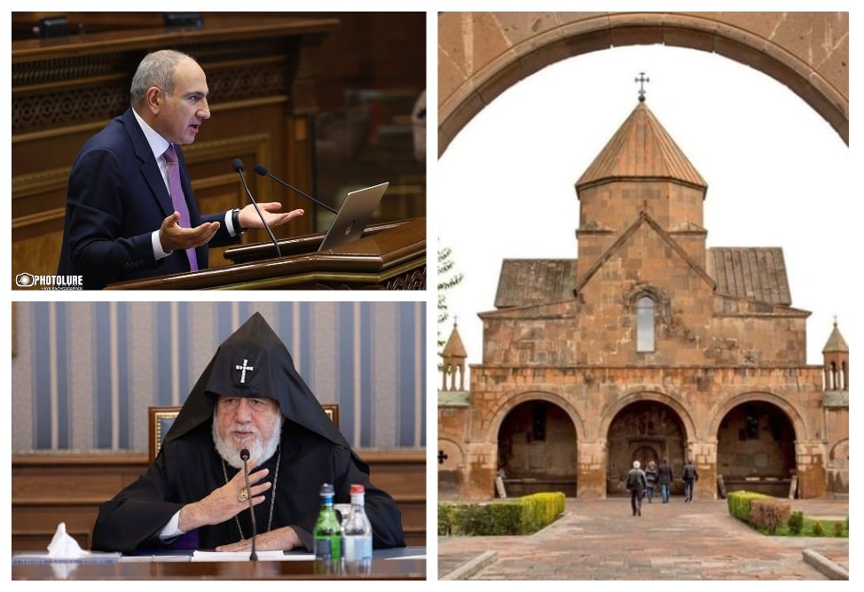 Пашинян заявил о необходимости принятия Свода канонов ААЦ после отстранения Католикоса