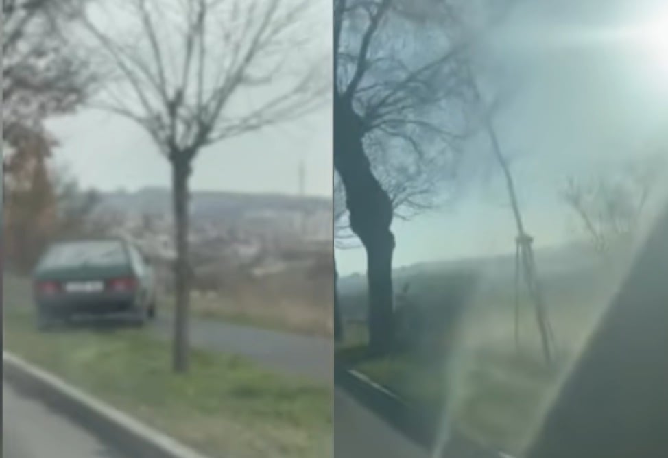 Իսակովի պողոտայում հետիոտնի համար նախատեսված հատվածով երթևեկող վարորդները հայտնաբերվել են (ՎԻԴԵՈ) Իսակովի պողոտայում հետիոտնի համար նախատեսված հատվածով երթևեկող վարորդները հայտնաբերվել են (ՎԻԴԵՈ)