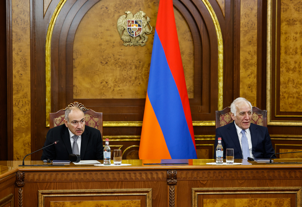 Совбез Армении под руководством Пашиняна обсудил ситуацию в сфере региональной безопасности