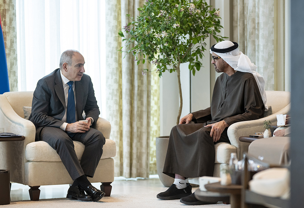 Հայաստանի և Ադրբեջանի միջև խաղաղությունը թույլ կտա տարածաշրջանում ձևավորել համագործակցության նոր մակարդակ․ ԱՄԷ նախագահը՝ Փաշինյանին