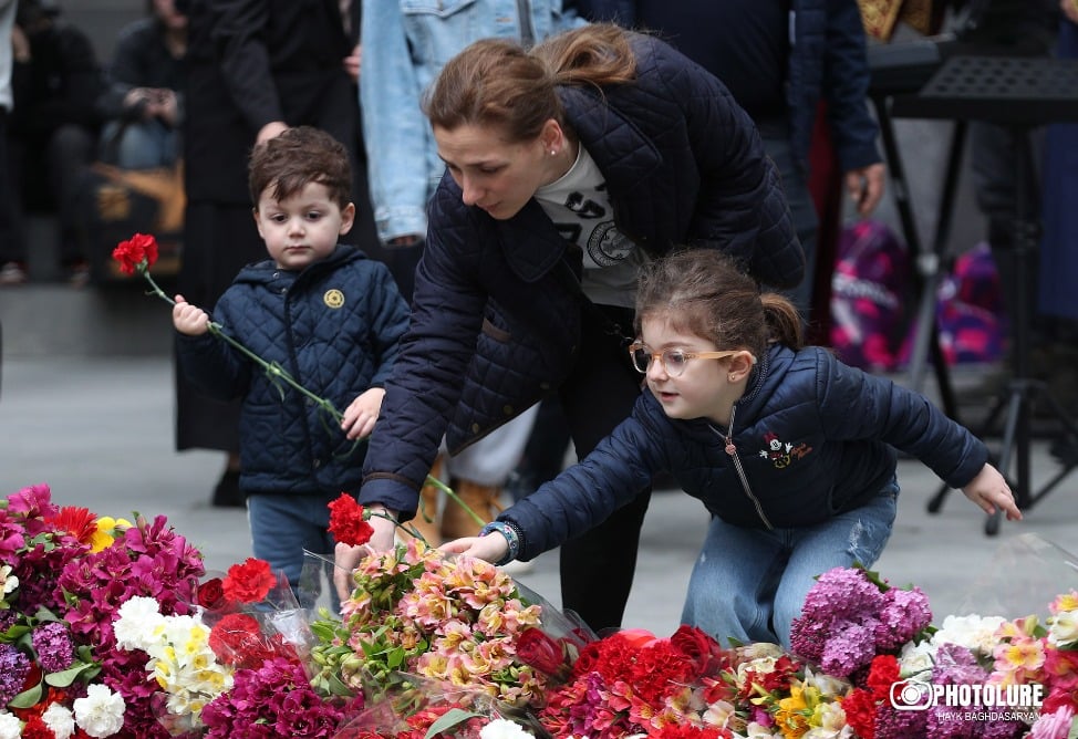 В Ереване поминают жертв Геноцида армян в Османской империи-1