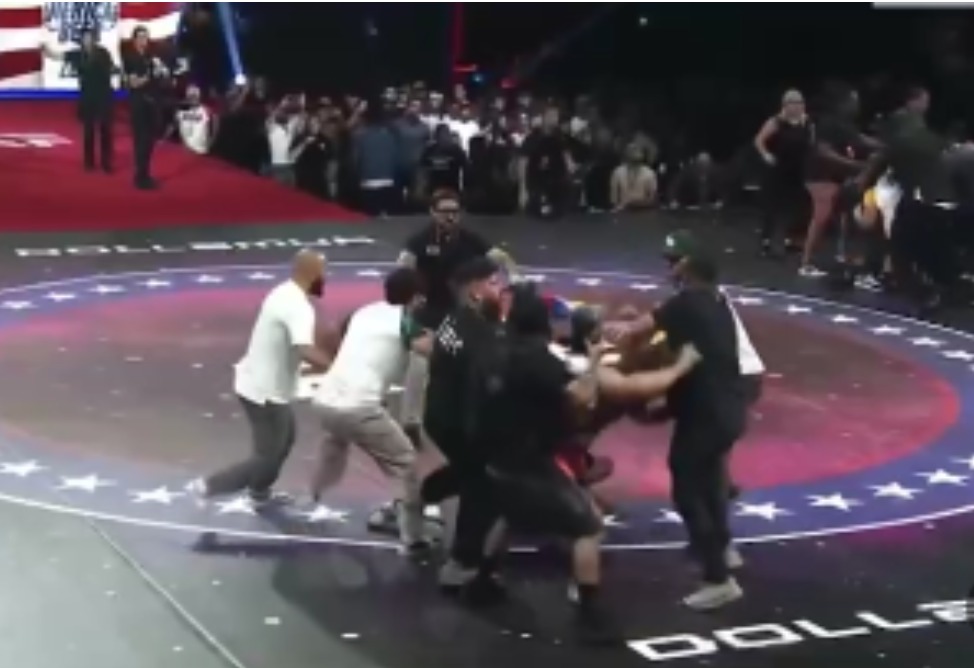 Пуллас грязно боролся и провоцировал Царукяна: противостояние завершилось массовой потасовкой