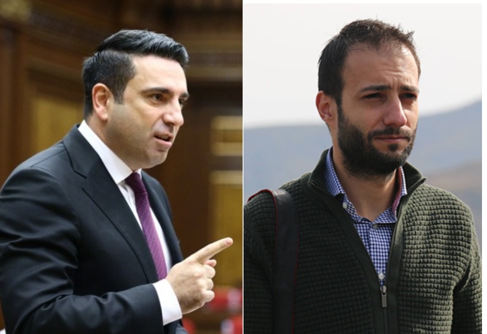 ԱԺ նախագահը դատի է տվել Վազգեն Սաղաթելյանին  