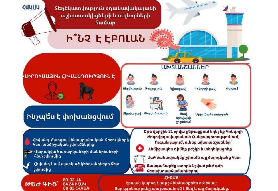 листовка о вирусе Эбола