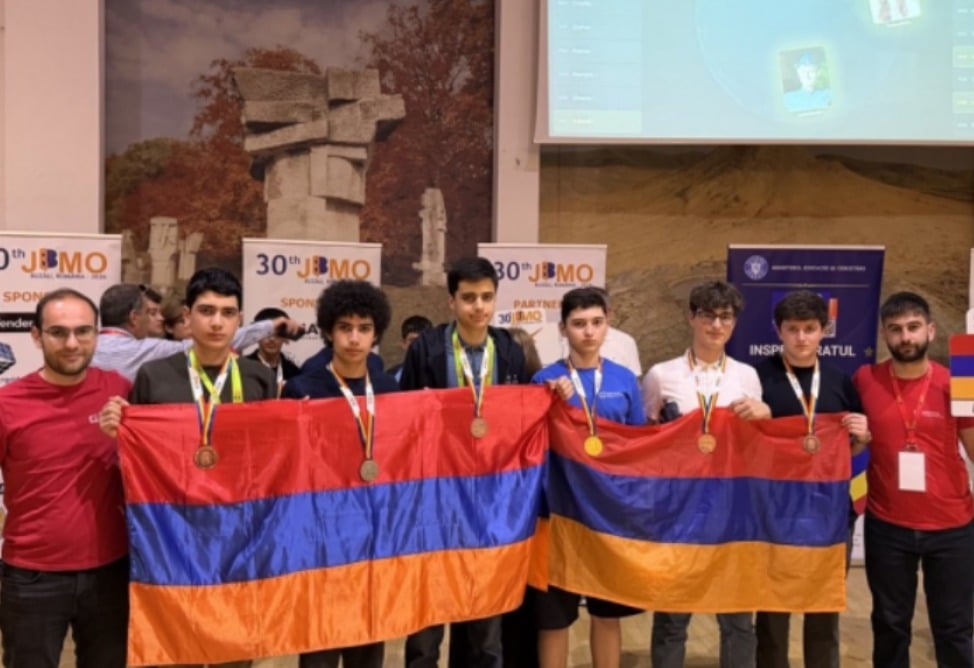 Հայ աշակերտները 6 մեդալ են նվաճել Պատանիների մաթեմատիկայի բալկանյան օլիմպիադայից