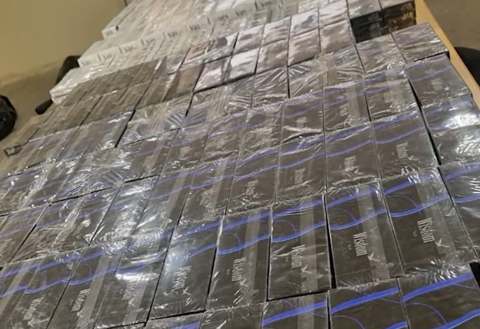 Контрабанда крупной партии сигарет пресечена в Армении (ВИДЕО)