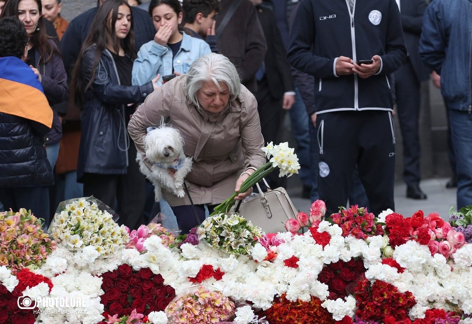 В Ереване поминают жертв Геноцида армян в Османской империи-2