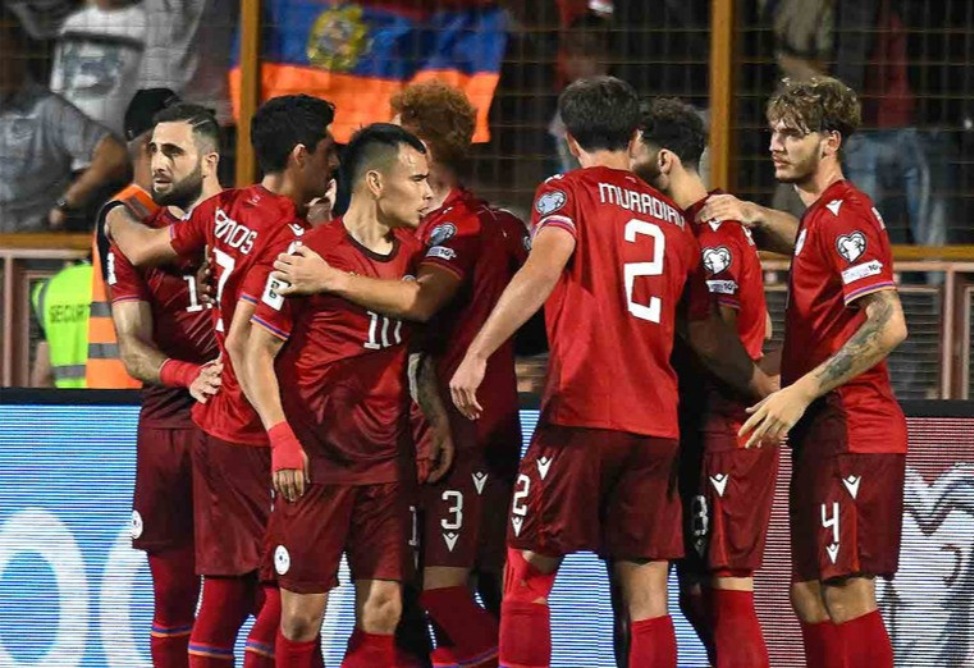 Հայաստանի ազգային հավաքականը 1 հորիզոնականով առաջադիմել է FIFA–ի վարկանիշային աղյուսակում